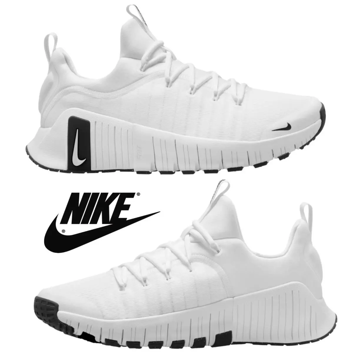 Nike shoes - Nike Free Metcon - Free Metcon - White, Manufacturer: White/White/Black 8