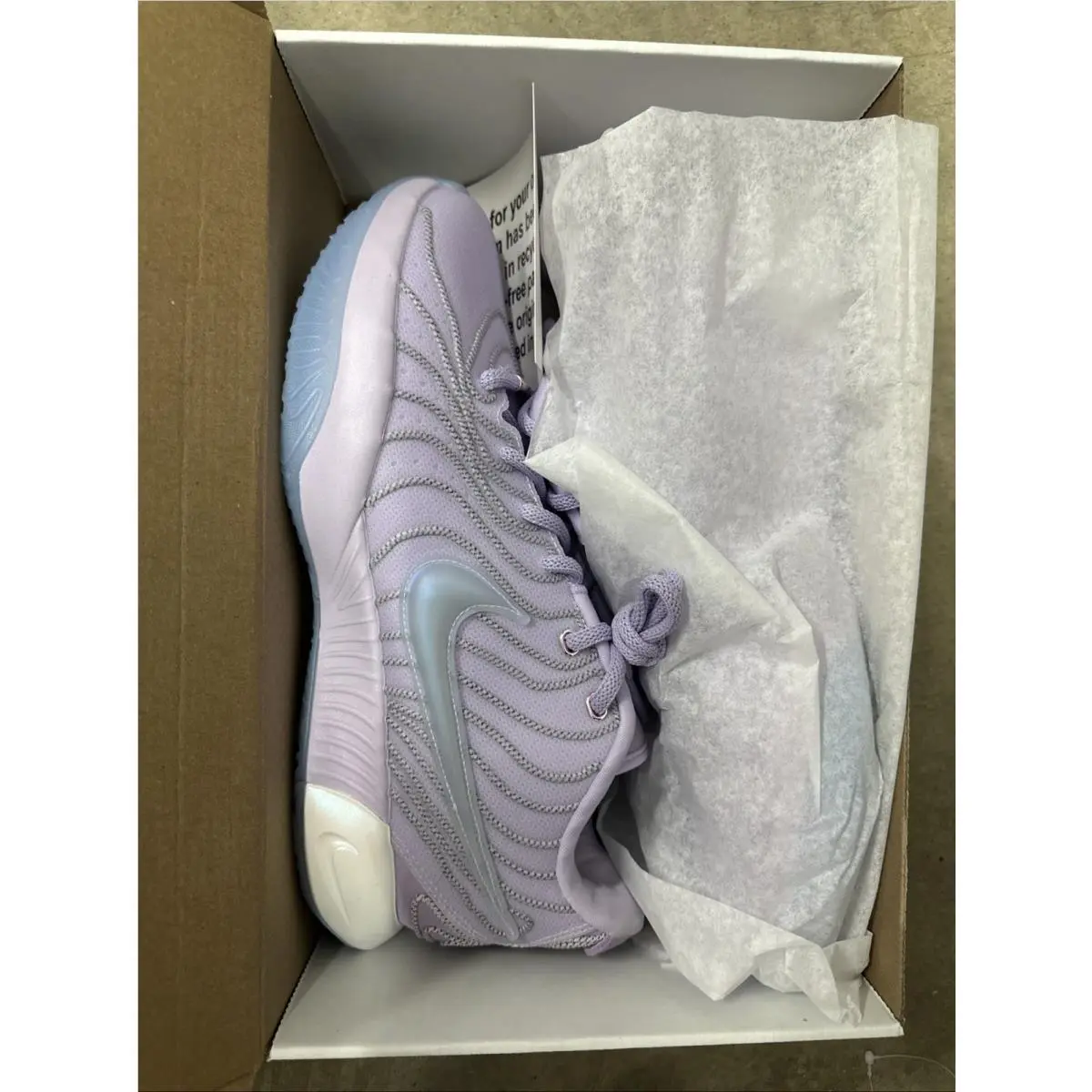 Nike shoes - Nike LeBron 21 - LeBron - HF5353-500 - Purple, Manufacturer: Barely Grape/Light Armory Blue/Lilac Bloom/Summit White/Daybreak 5