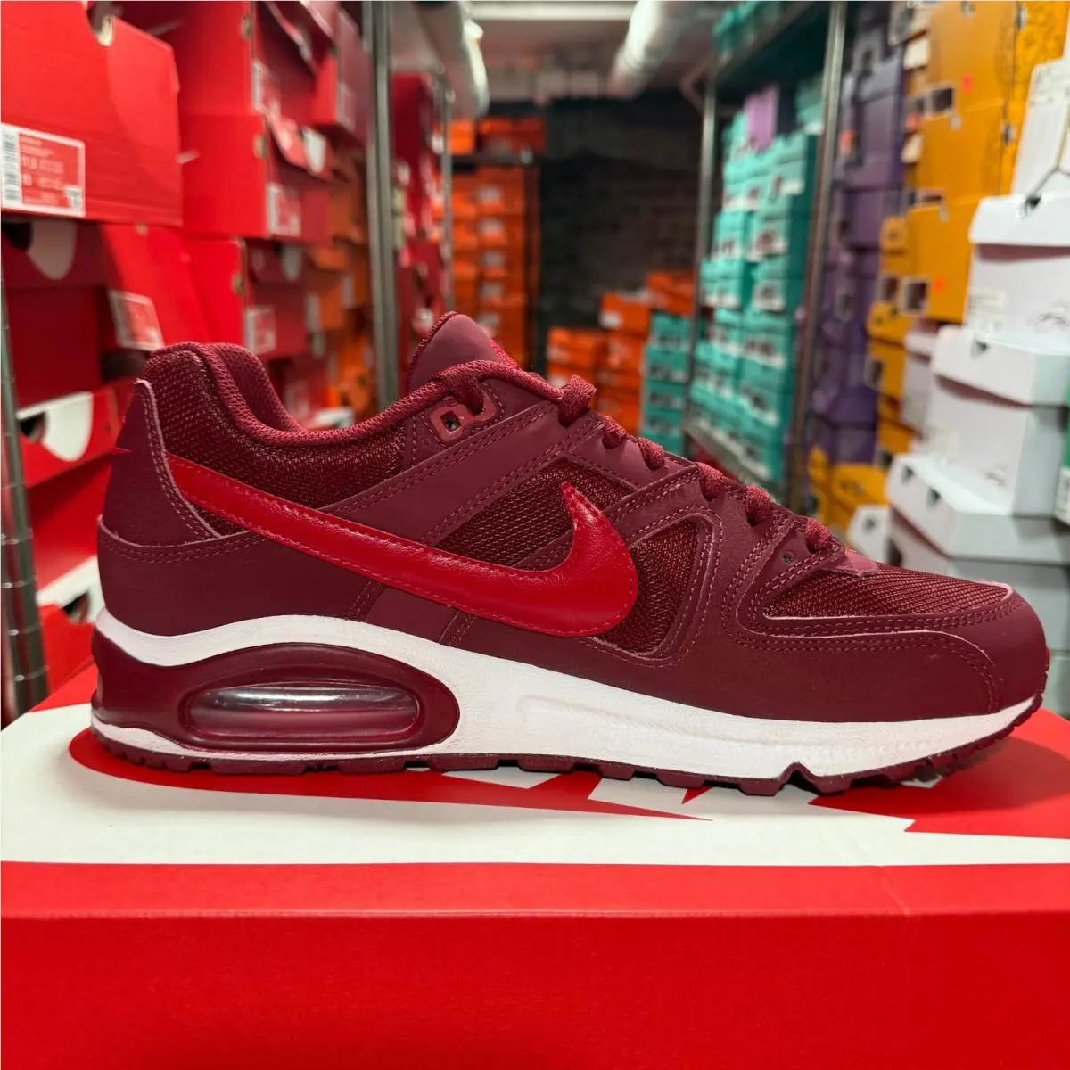 Nike shoes - Nike Air Max Command - Air Max Command - 629993-661 - Team Red, Gym Red, White 8
