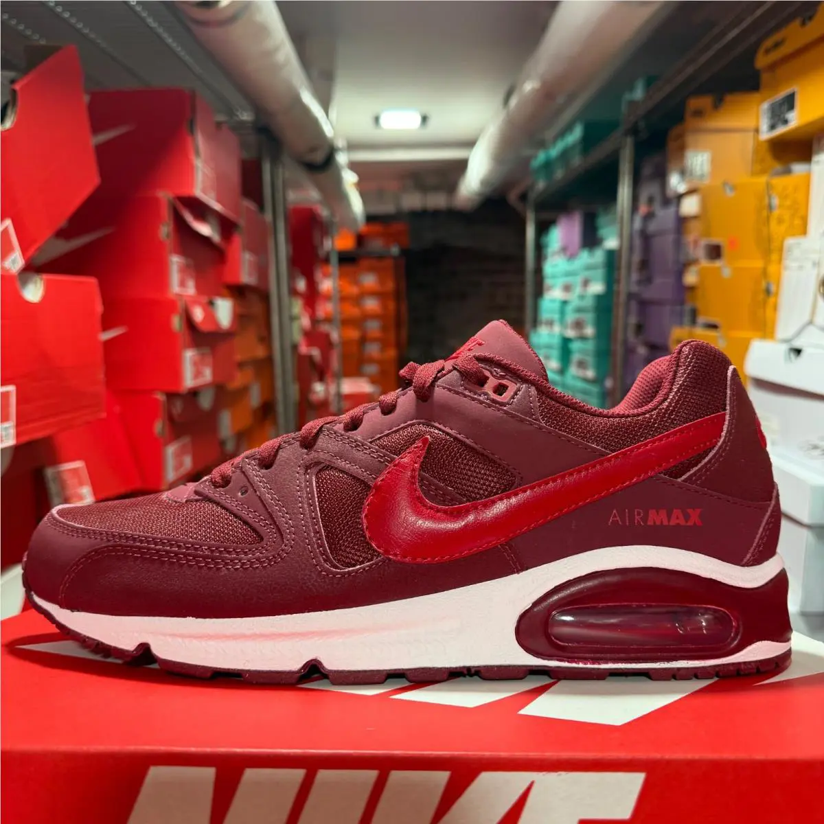 Nike shoes - Nike Air Max Command - Air Max Command - 629993-661 - Team Red, Gym Red, White 5