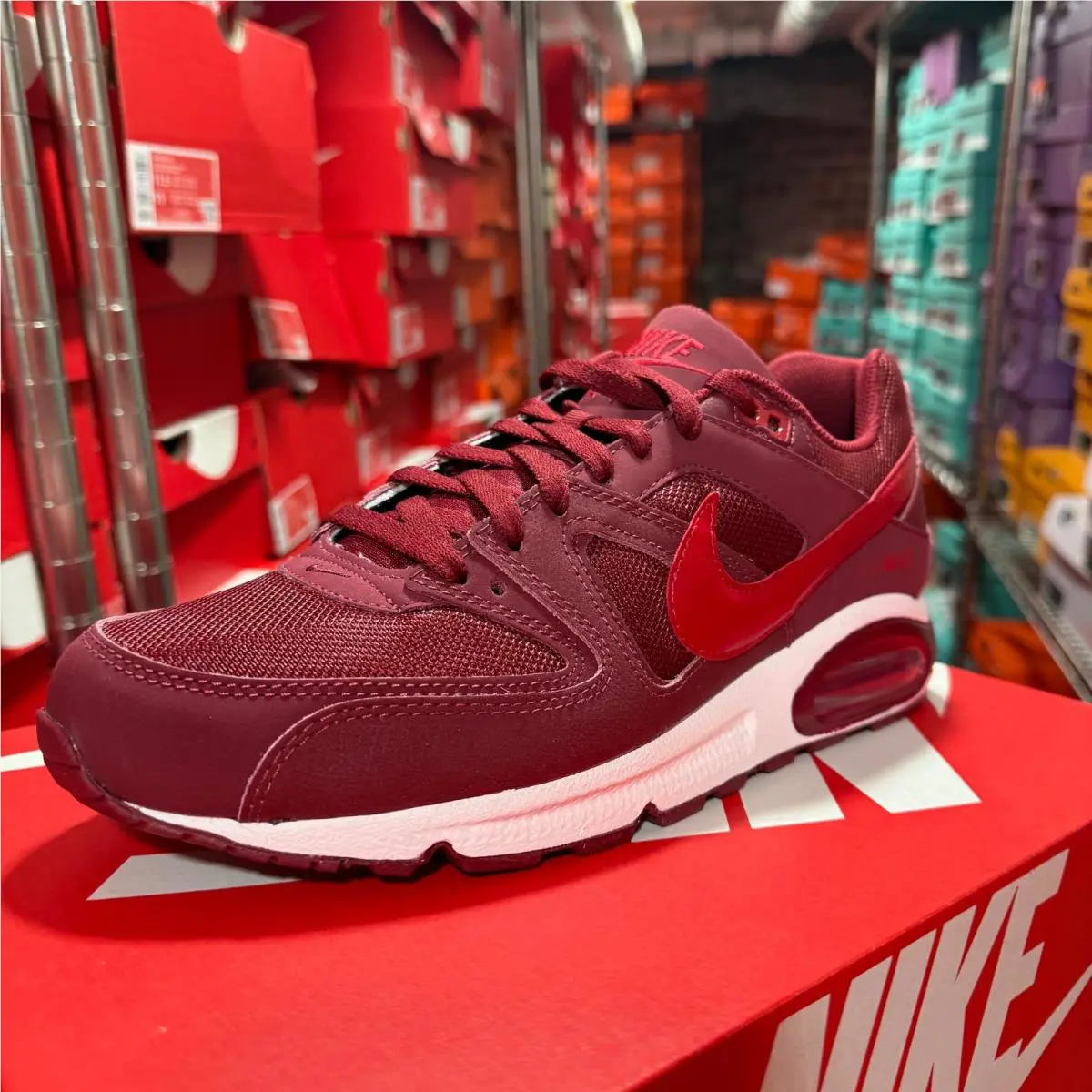 Nike shoes - Nike Air Max Command - Air Max Command - 629993-661 - Team Red, Gym Red, White 6