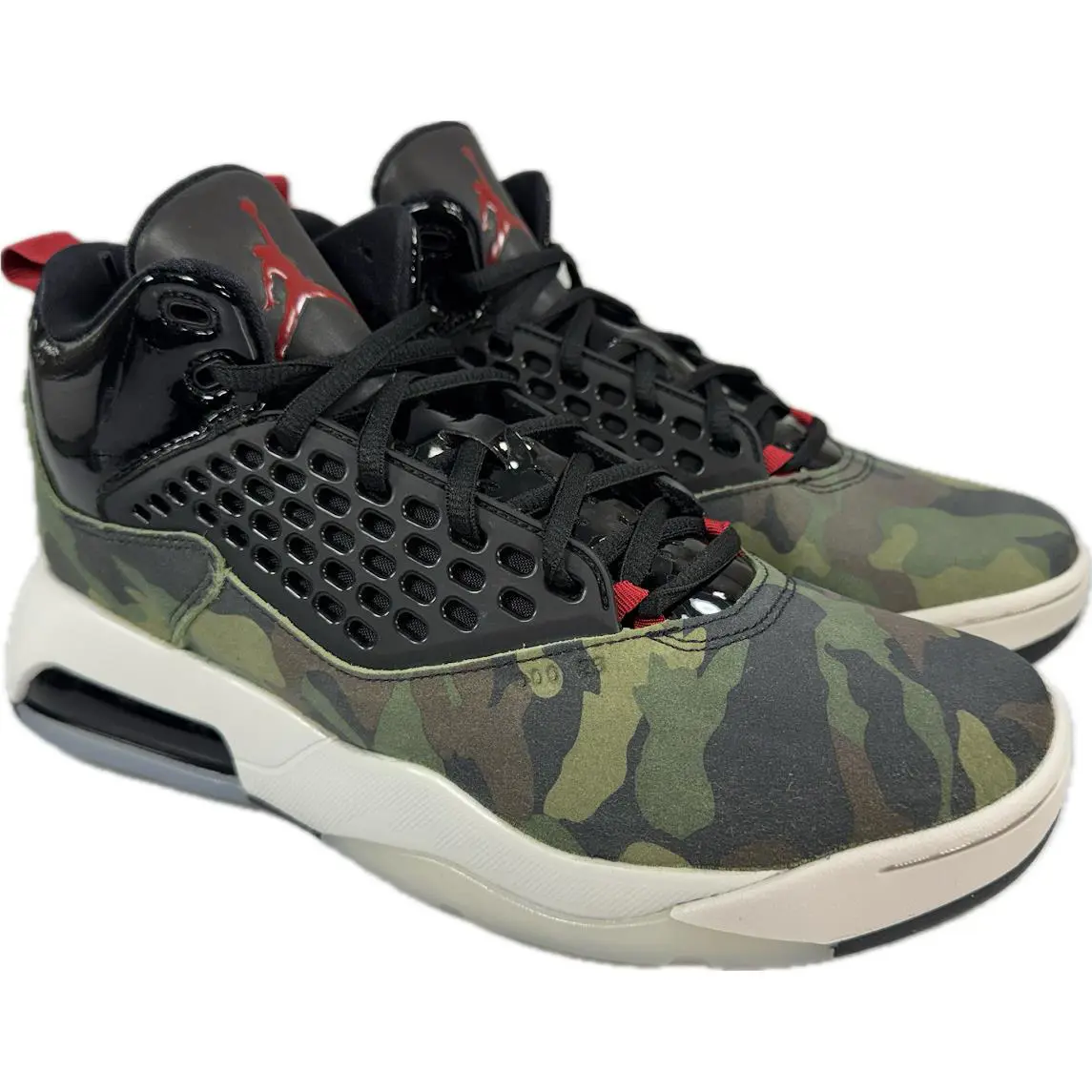 Nike shoes - Air Jordan Maxin 200 - Air Maxin - CD6107-200 - Medium Olive/Black-Gym Red 0