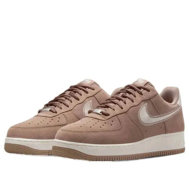 Nike shoes - Nike Air Force 1 - Air Force - HJ4465-200 - Mink Brown Swoosh 1