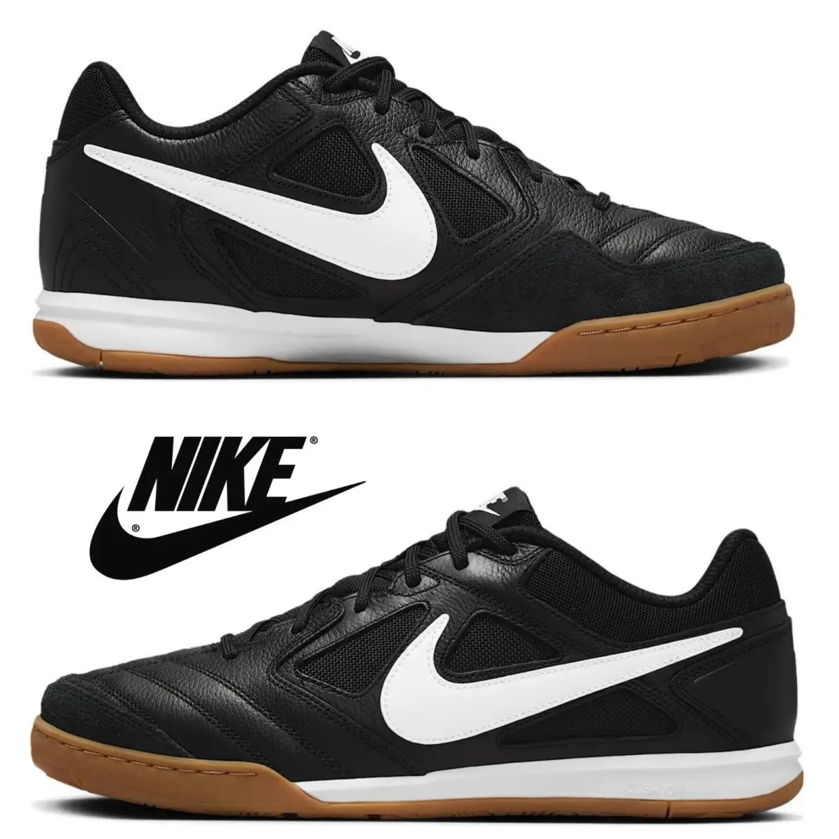 Nike shoes - Nike Gato - Gato - Black, Maufacturer: Black/White/Gum Light Brown 26