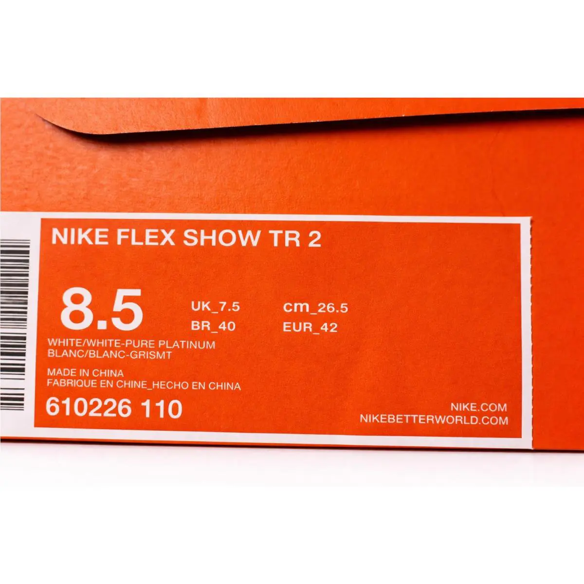 Nike shoes - Nike Flex Show TR 2 - 610226-110 - WHITE 4