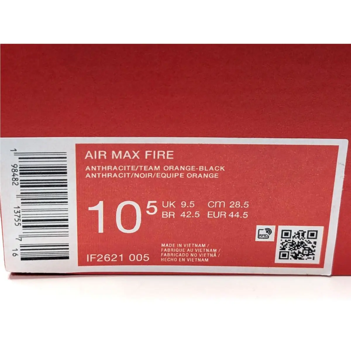 Nike shoes - Nike Air Max Fire - Air Max Fire - IF2621-005 - Anthracite/Orange/Black 20