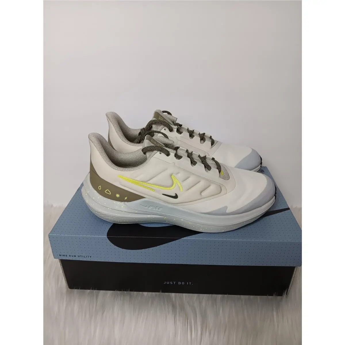 Nike shoes - Nike Air Winflo - Air Winflo - DM1104-100 - PALE IVORY / HIGH VOLTAGE 4