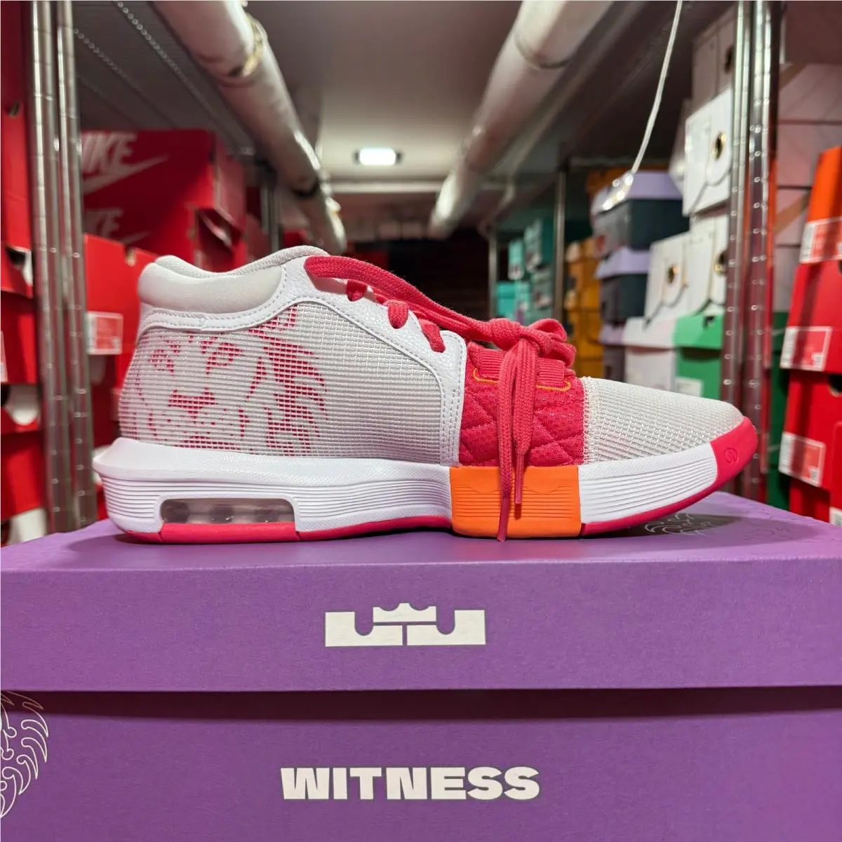 Nike shoes - Nike LeBron Witness 8 - LeBron Witness - FB2239-104 - White 7