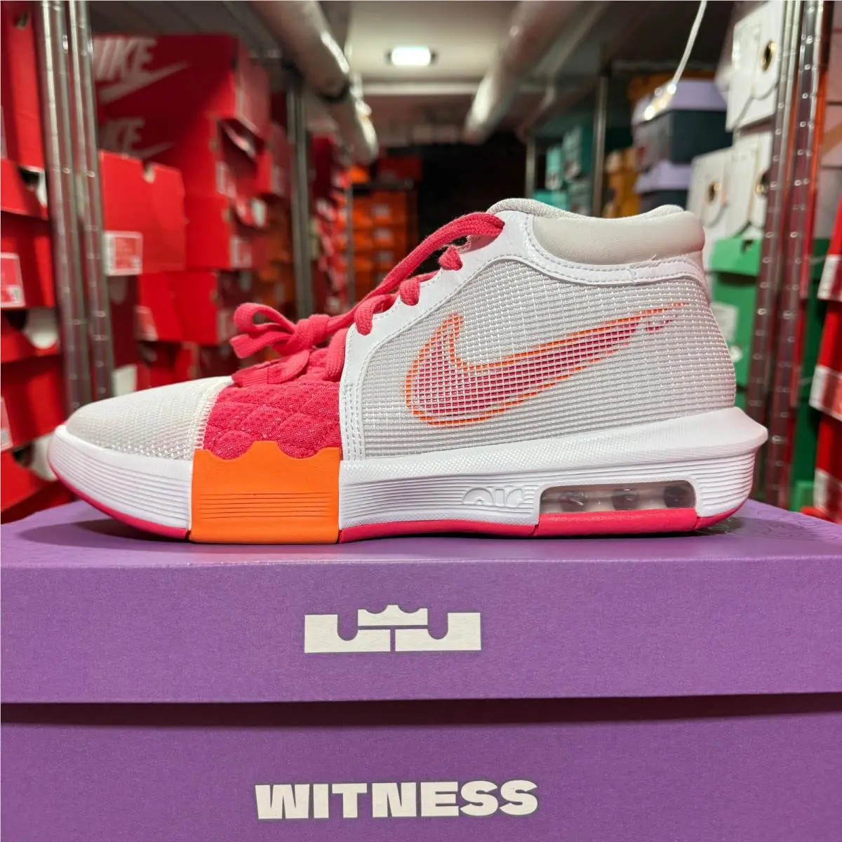 Nike shoes - Nike LeBron Witness 8 - LeBron Witness - FB2239-104 - White 16