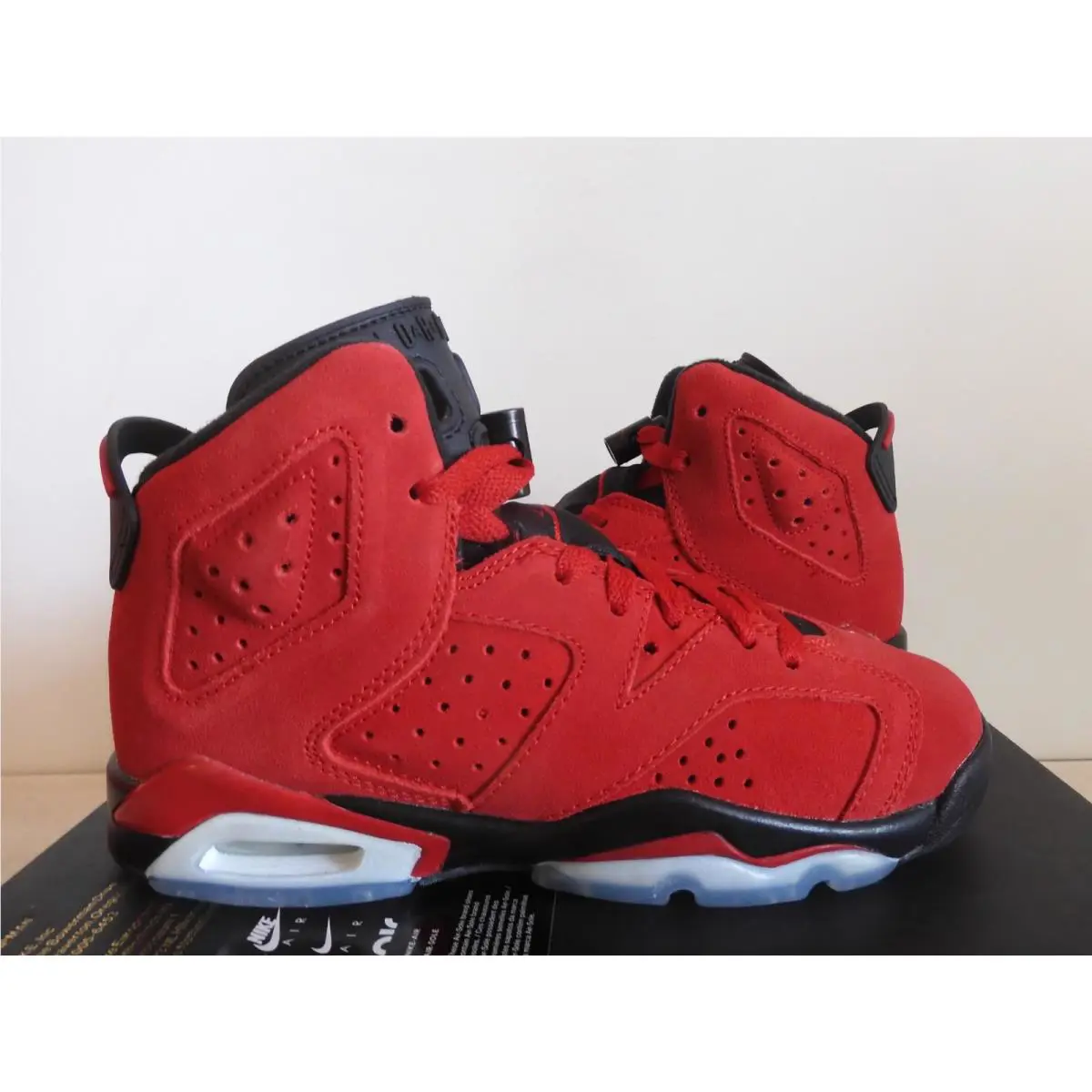 Nike shoes - Air Jordan 6 - Air - 384665-600 - Red 0