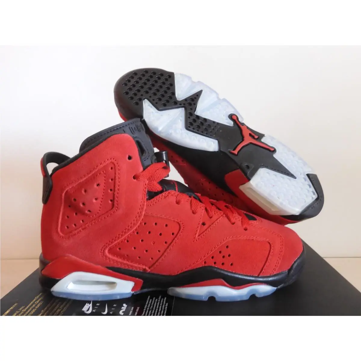 Nike shoes - Air Jordan 6 - Air - 384665-600 - Red 7