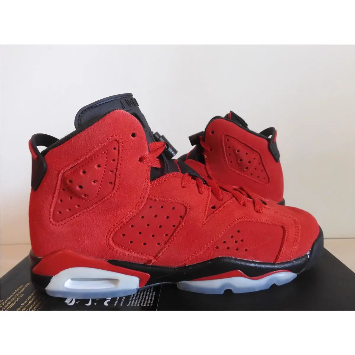 Nike shoes - Air Jordan 6 - Air - 384665-600 - Red 16