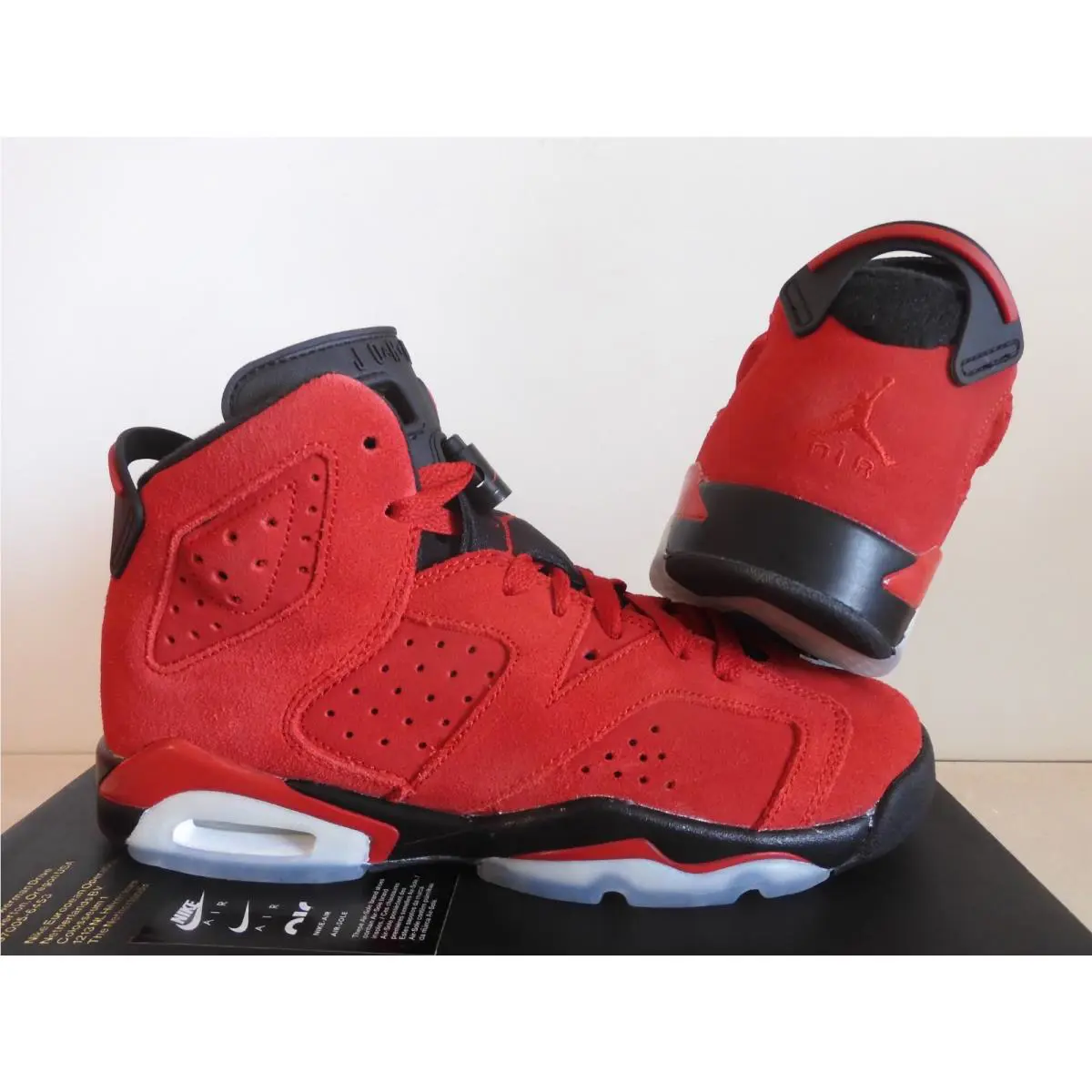 Nike shoes - Air Jordan 6 - Air - 384665-600 - Red 17