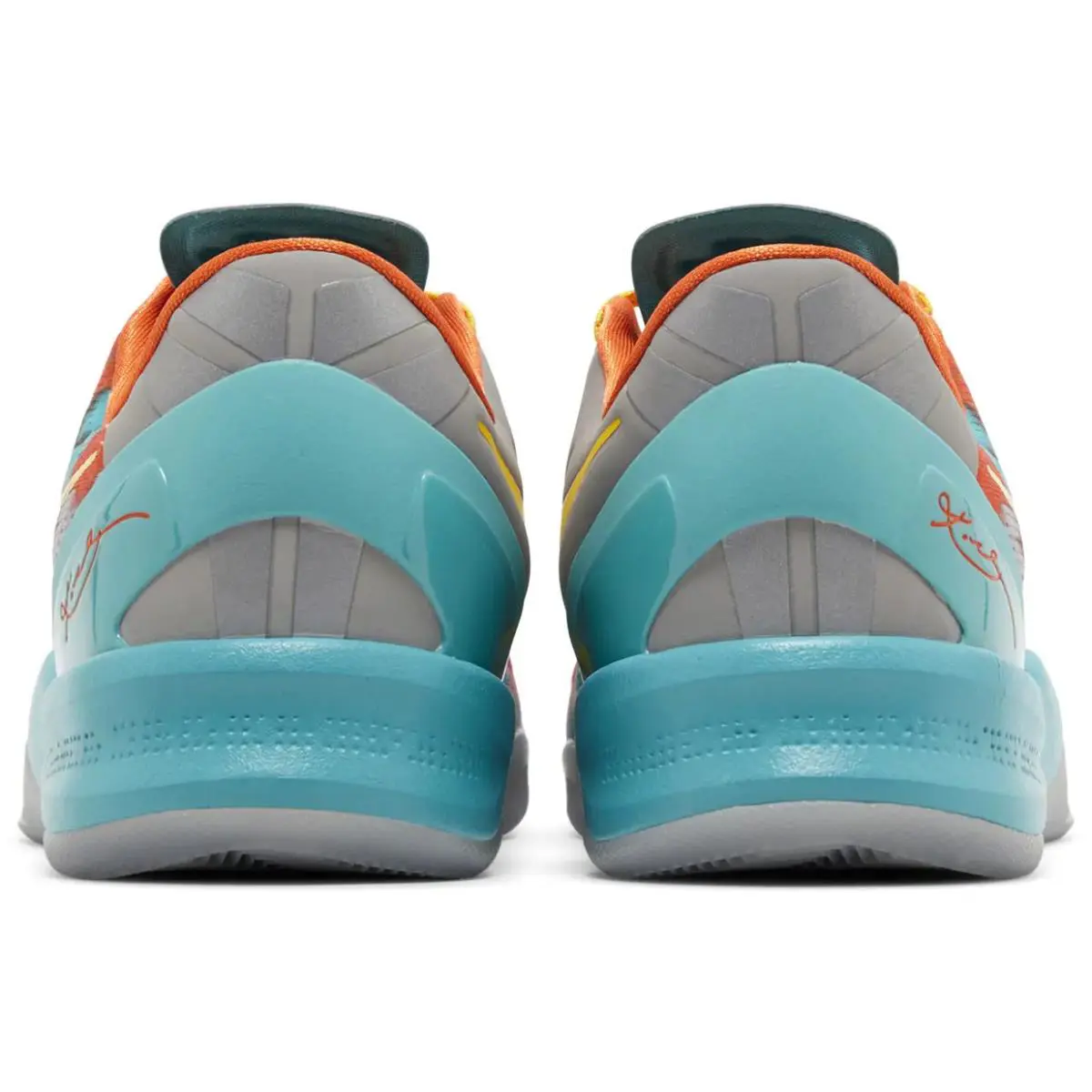 Nike shoes - Kobe 8 Protro - Kobe Protro - Stadium Grey/Metallic Silver/Tour Yellow 2