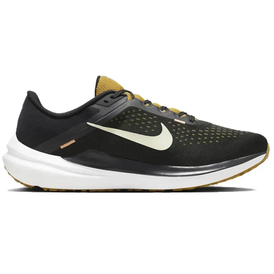 Nike shoes - Nike Men Air Winflo 10 - DV4022-009 - BLACK/OLIVE AURA-BRONZINE 1