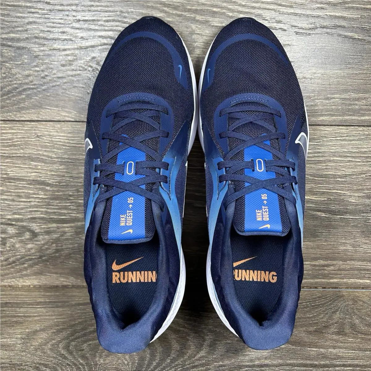 Nike shoes - Nike Quest 5 - Quest - Blue 4