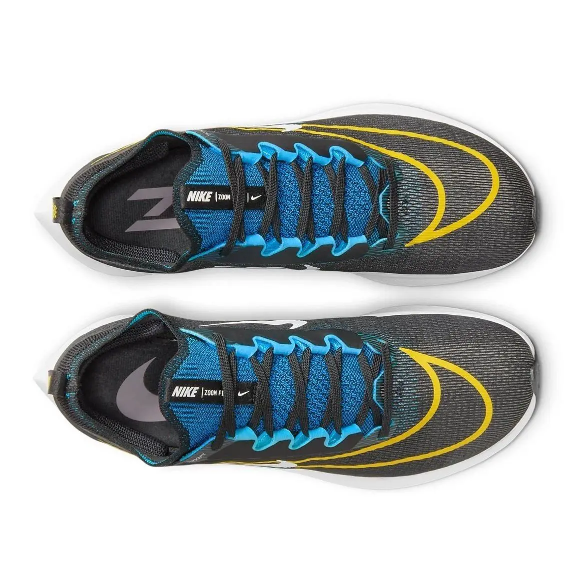 Nike shoes - Nike Zoom Fly 4 - Zoom Fly - CT2392 003 - Black, White, Chlorine Blue 4