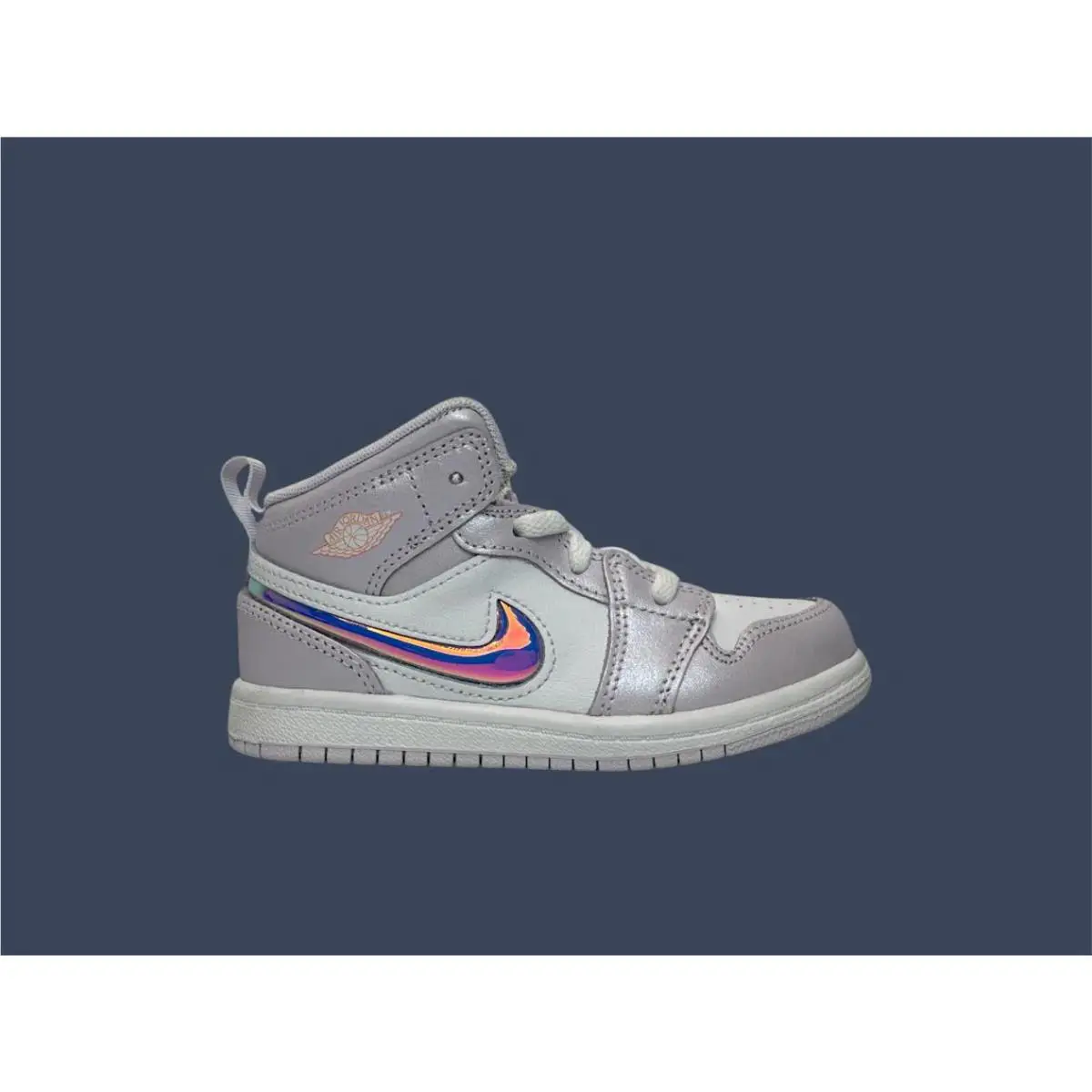 Nike shoes - Kids Nike Jordan 1 Mid SE PS Barely Grape IM4420-500 3