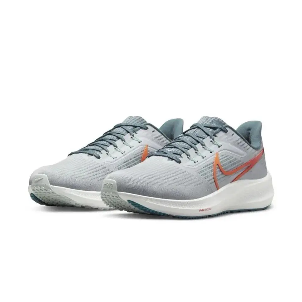Nike shoes - Nike Air Zoom Pegasus 39 - DH4071 003 - PURE PLATNIUM/TOTAL ORANGE 1