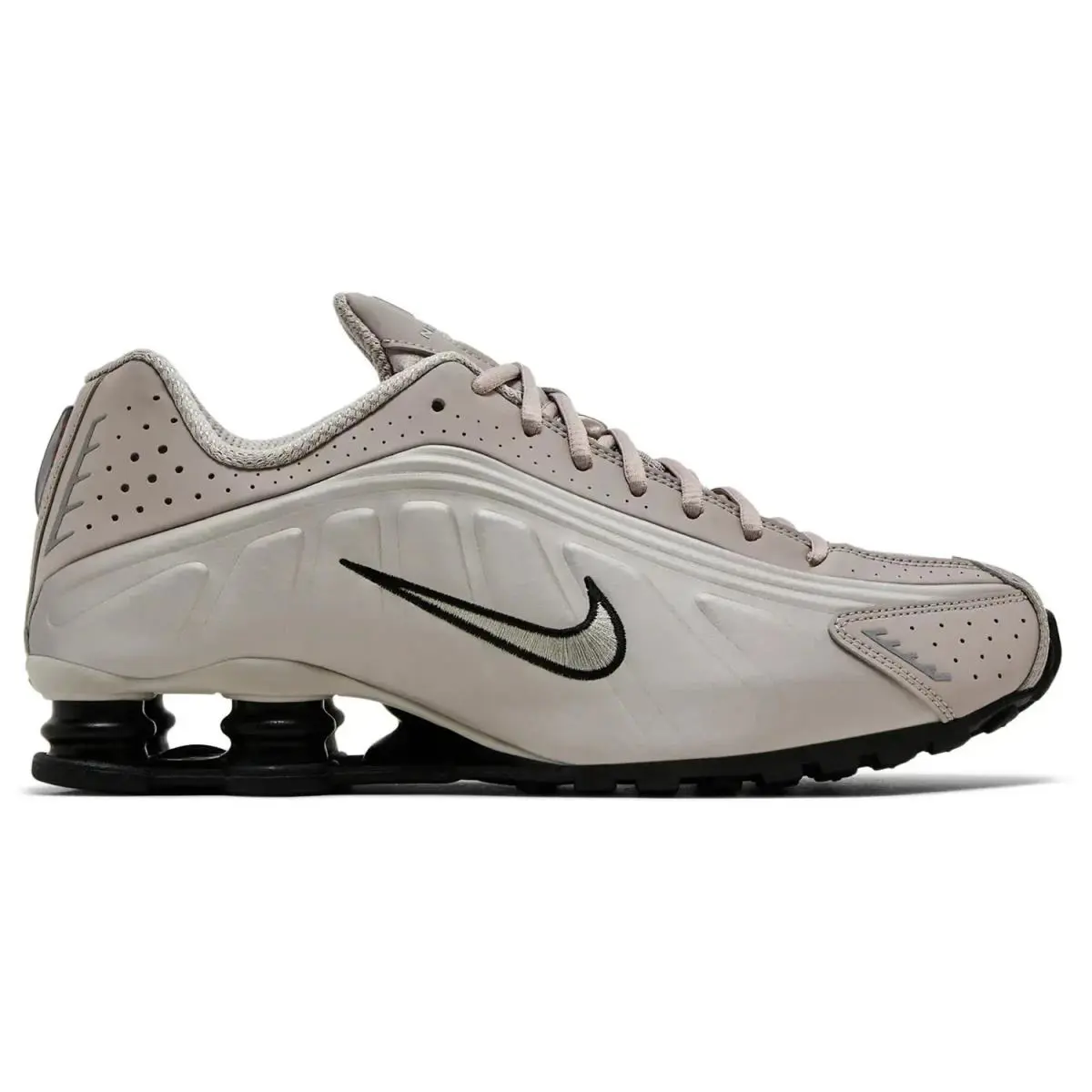 Nike Shox R4 Retro Men`s College Grey Black Running Sneakers SZ13 IH4466-095