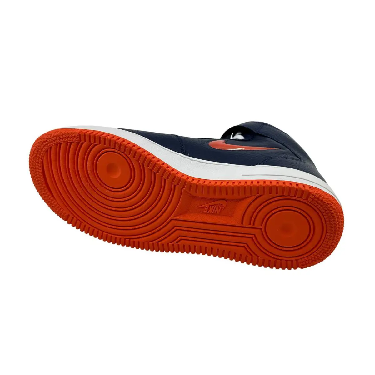 Nike shoes - Nike Air Force 1 Mid - 315123 402 - Blue, Manufacturer: Midnight Navy Orange 4