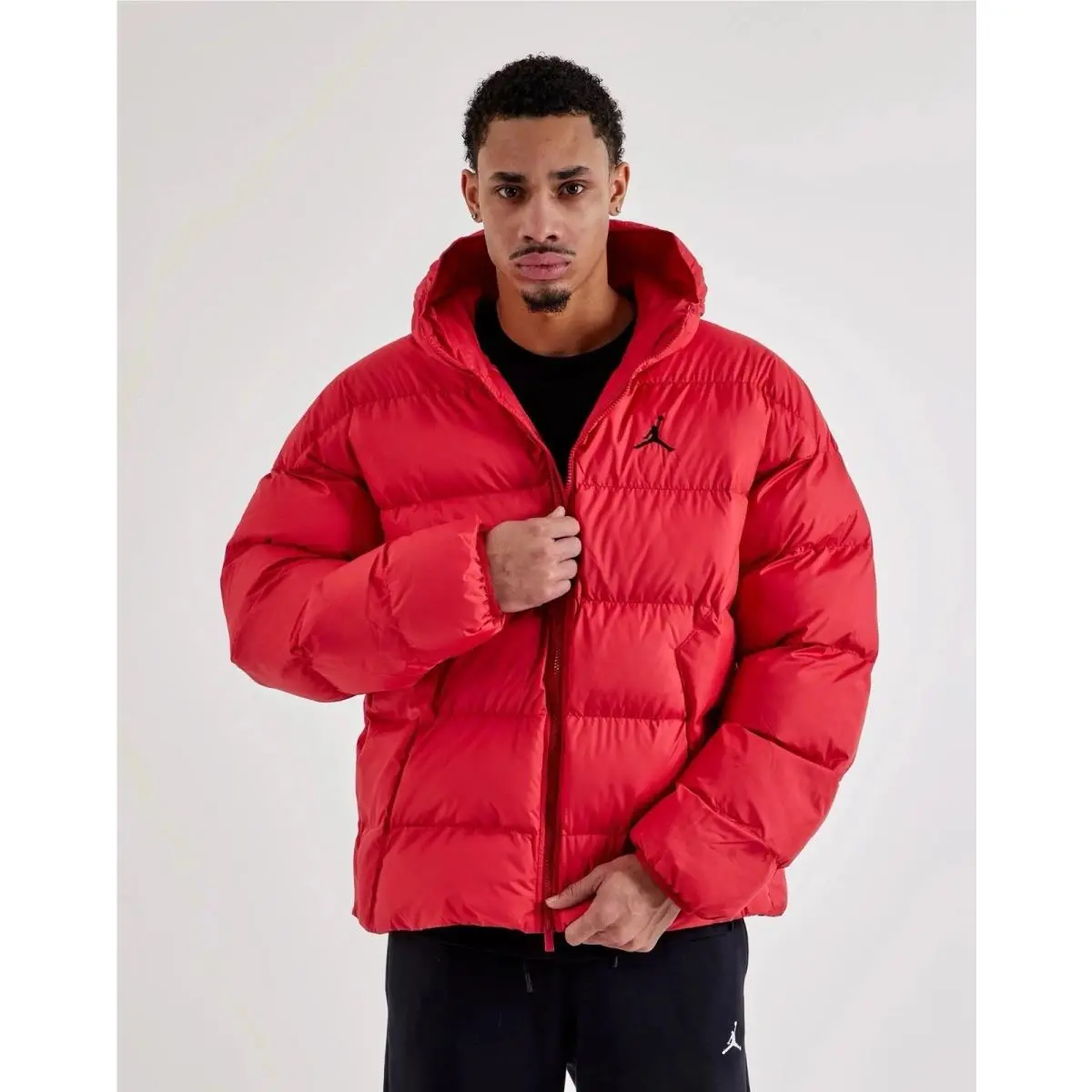 Nike Air Jordan Jumpman Brooklyn Therma Fit Red Puffer Jacket 3X HV0532 687