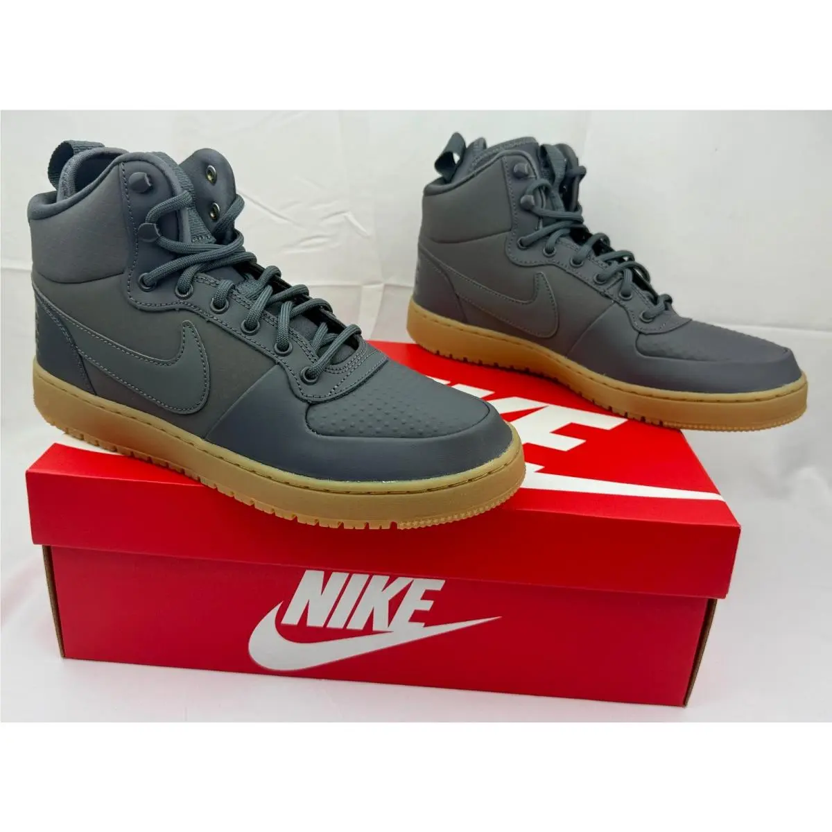Nike shoes - Nike Court Borough - Court Borough - AA0547-001 - Gray 8