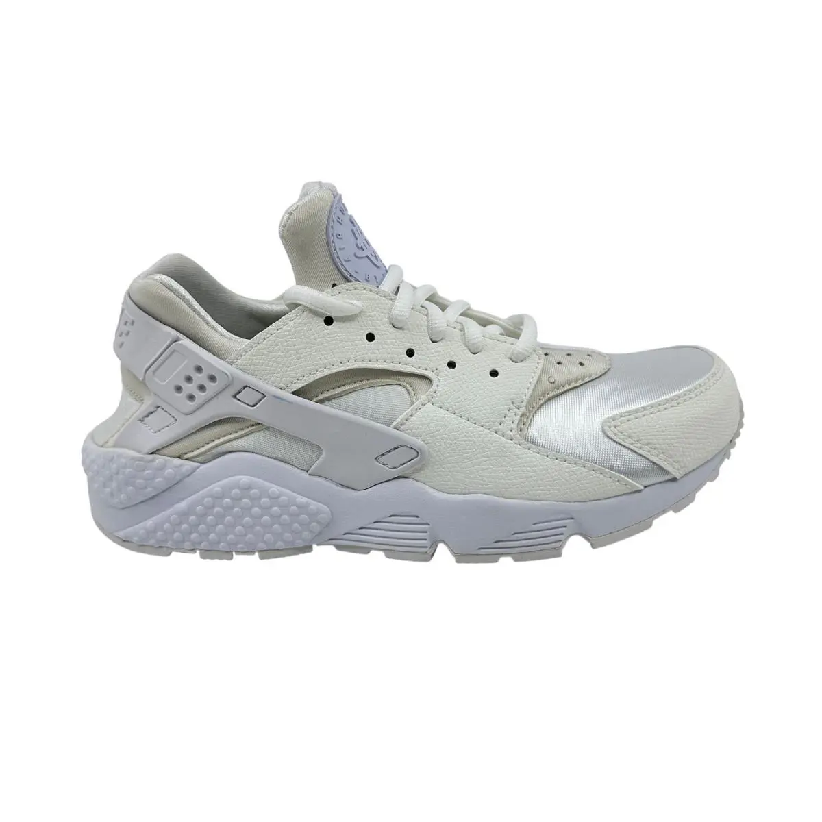 Nike Air Huarache Run Triple White Womens Athletic Sneaker - White, Manufacturer: Triple White