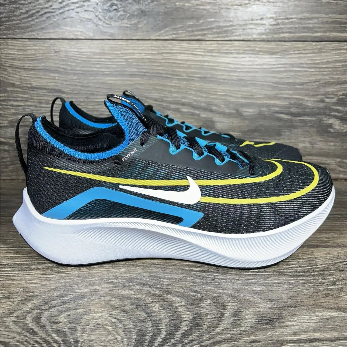 Nike shoes - Nike Zoom Fly 4 Black Blue - Black, Blue 8