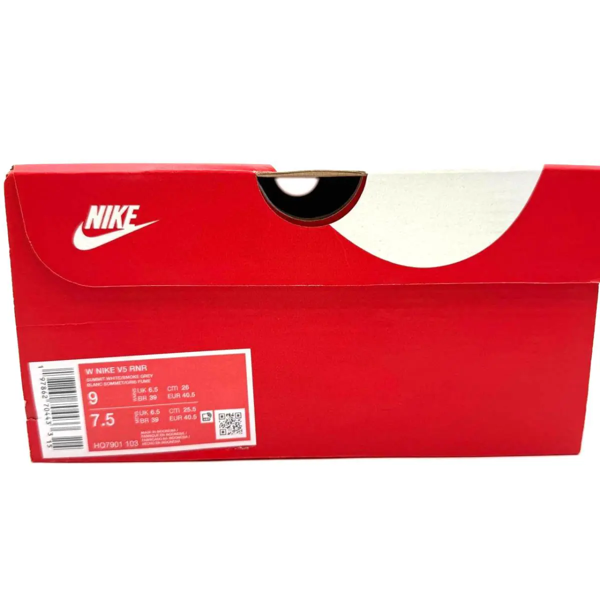 Nike shoes - Nike V5 RNR - RNR - HQ7901-103 - White, Manufacturer: Summit White/Smoke Grey/Blue Tint 1