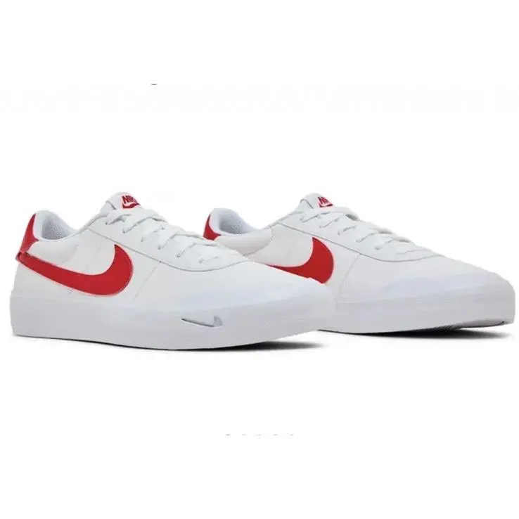 Men Nike Court Shot Lifestyle Shoes Sneakers White/university Red FQ8146-102 - White/University Red