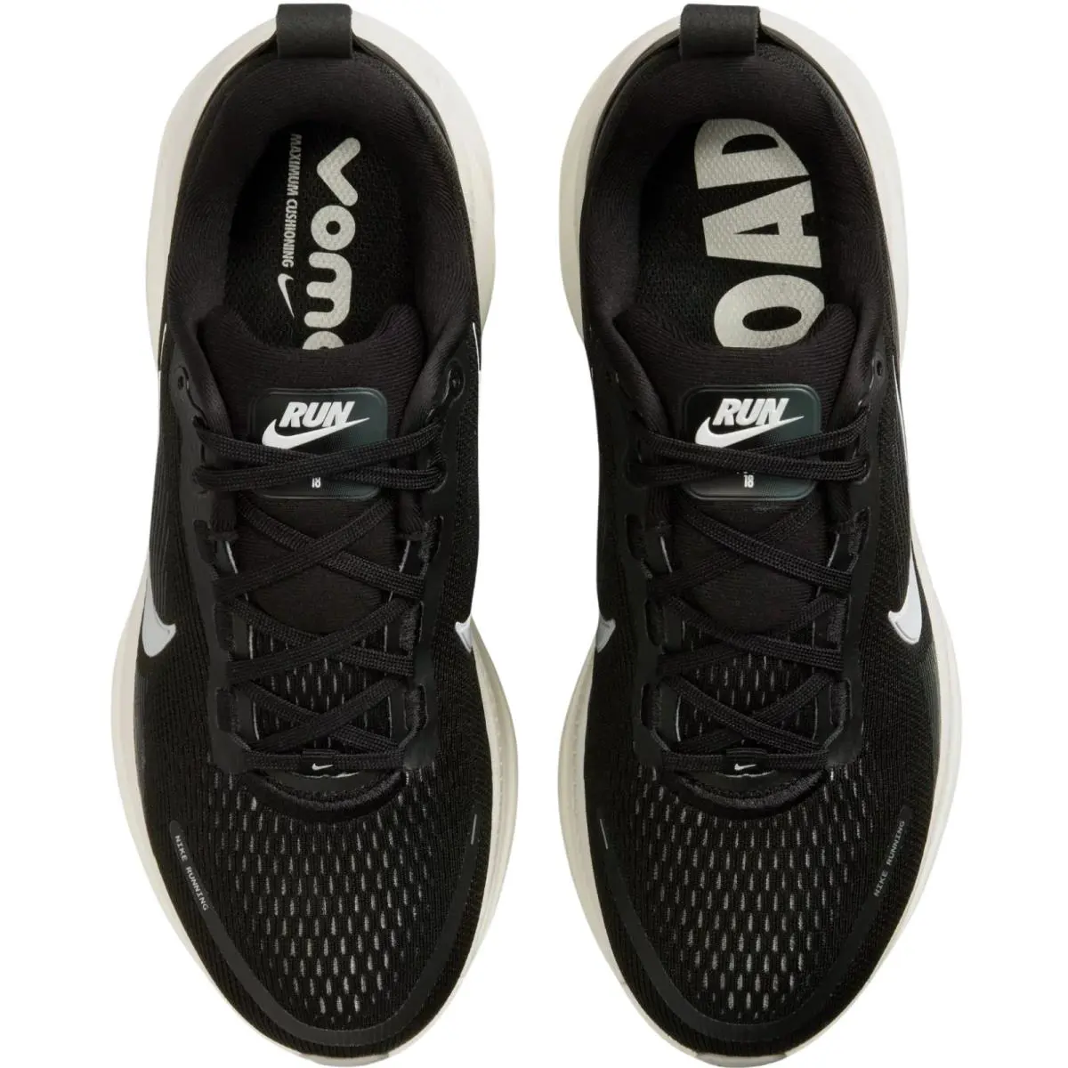 Nike shoes - Nike Vomero 18 - Vomero - Black/Cave Purple/Ashen Slate/Metallic Dark Grey 46