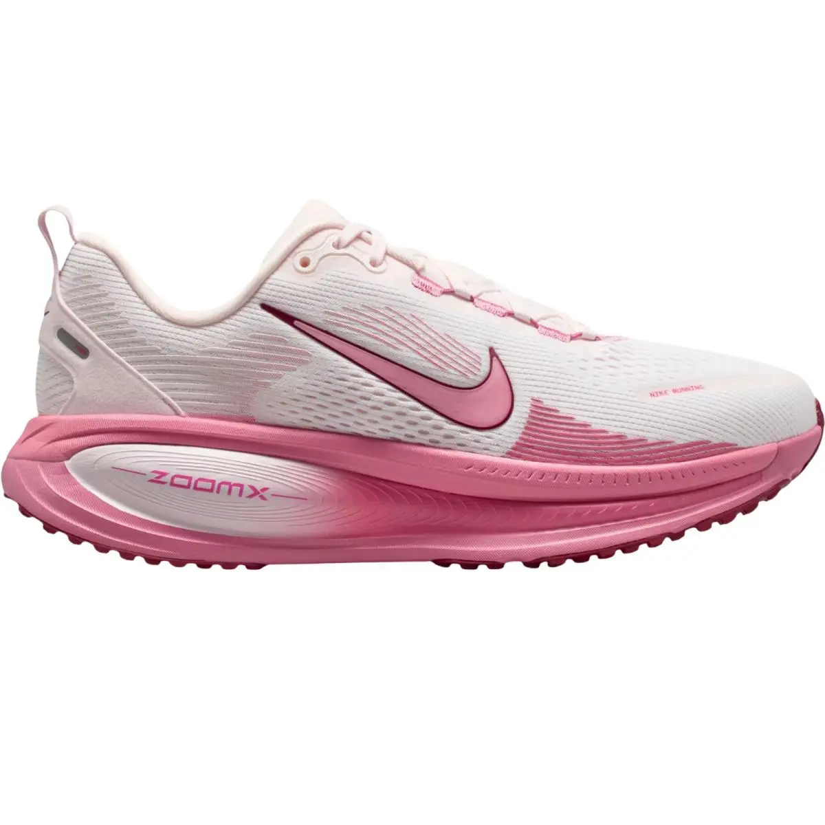 Vomero 18 Women Running Shoe US Size 6-11 Colors Athletic White/Pearl Pink/Team Red/Peony by Nike