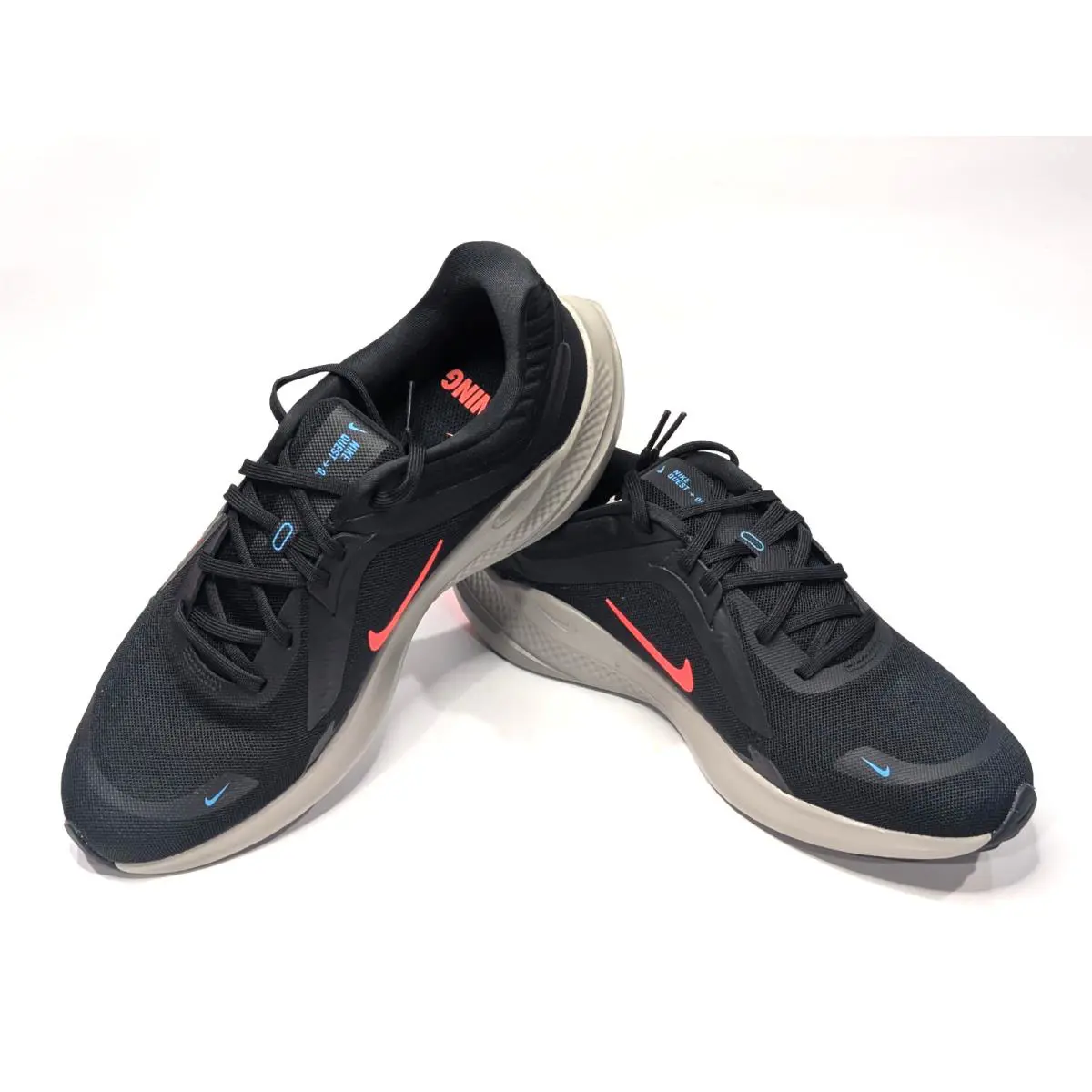 Nike shoes - Nike Quest 5 - Quest - DD0204-005 - Black/Bright Crimson 8