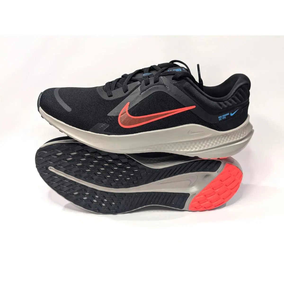 Nike shoes - Nike Quest 5 - Quest - DD0204-005 - Black/Bright Crimson 11