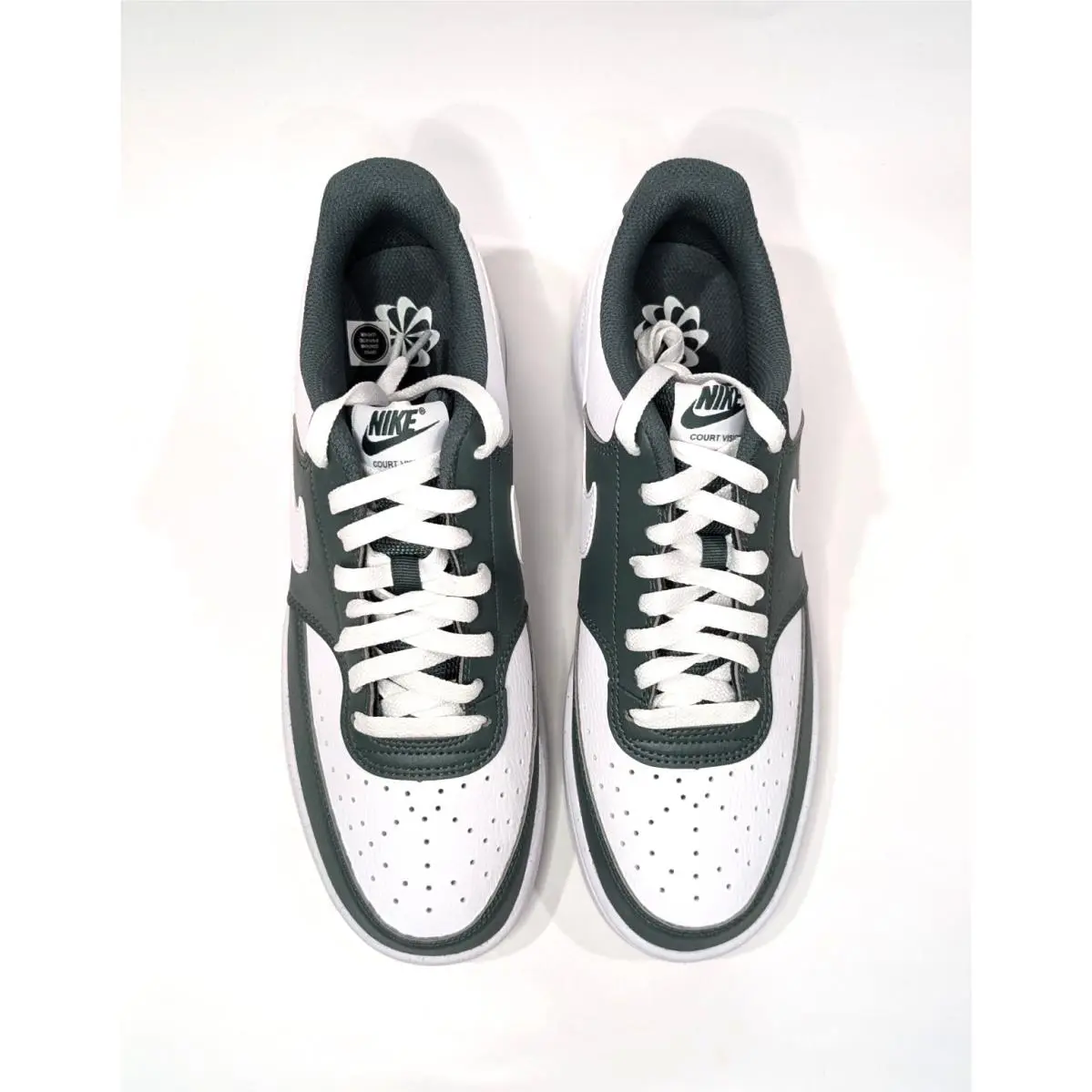 Nike shoes - Nike Court Vision Low - Court Vision Low - HM6193-247 - Vintage Green/White 10