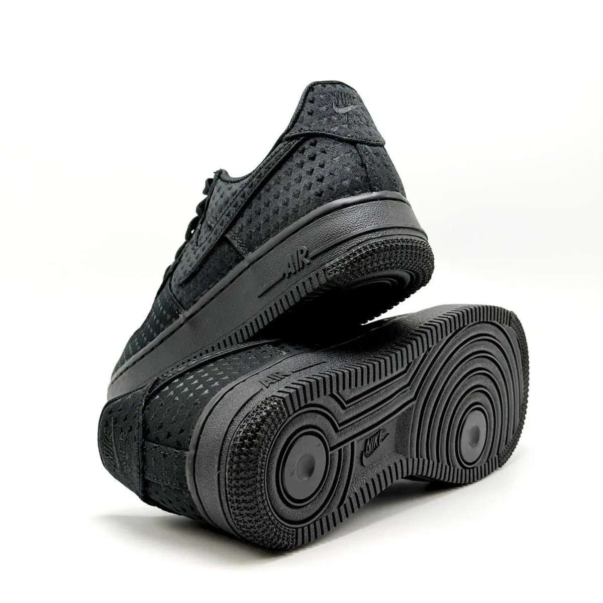 Nike shoes - Nike Air Force 1 - Air Force - Black 3