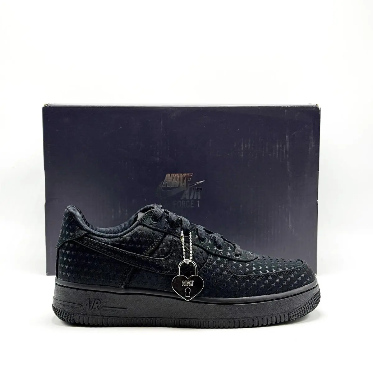 Nike shoes - Nike Air Force 1 - Air Force - Black 4