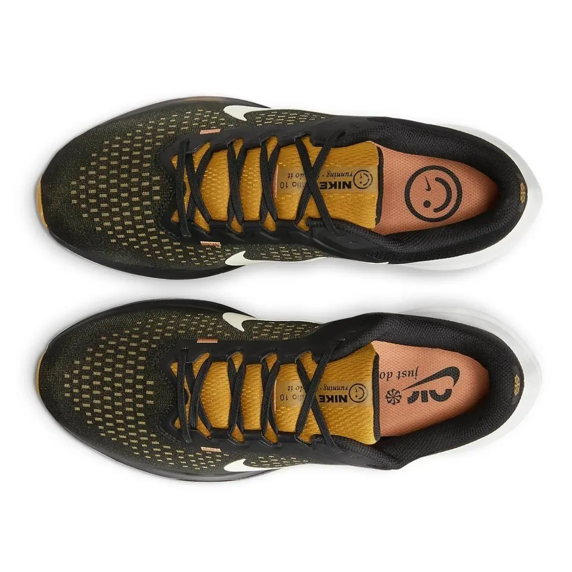 Nike shoes - Nike Air Winflo 10 - Air Winflo - DV4022 009 - Black, Bronzine, Amber Brown, Olive Aura 5