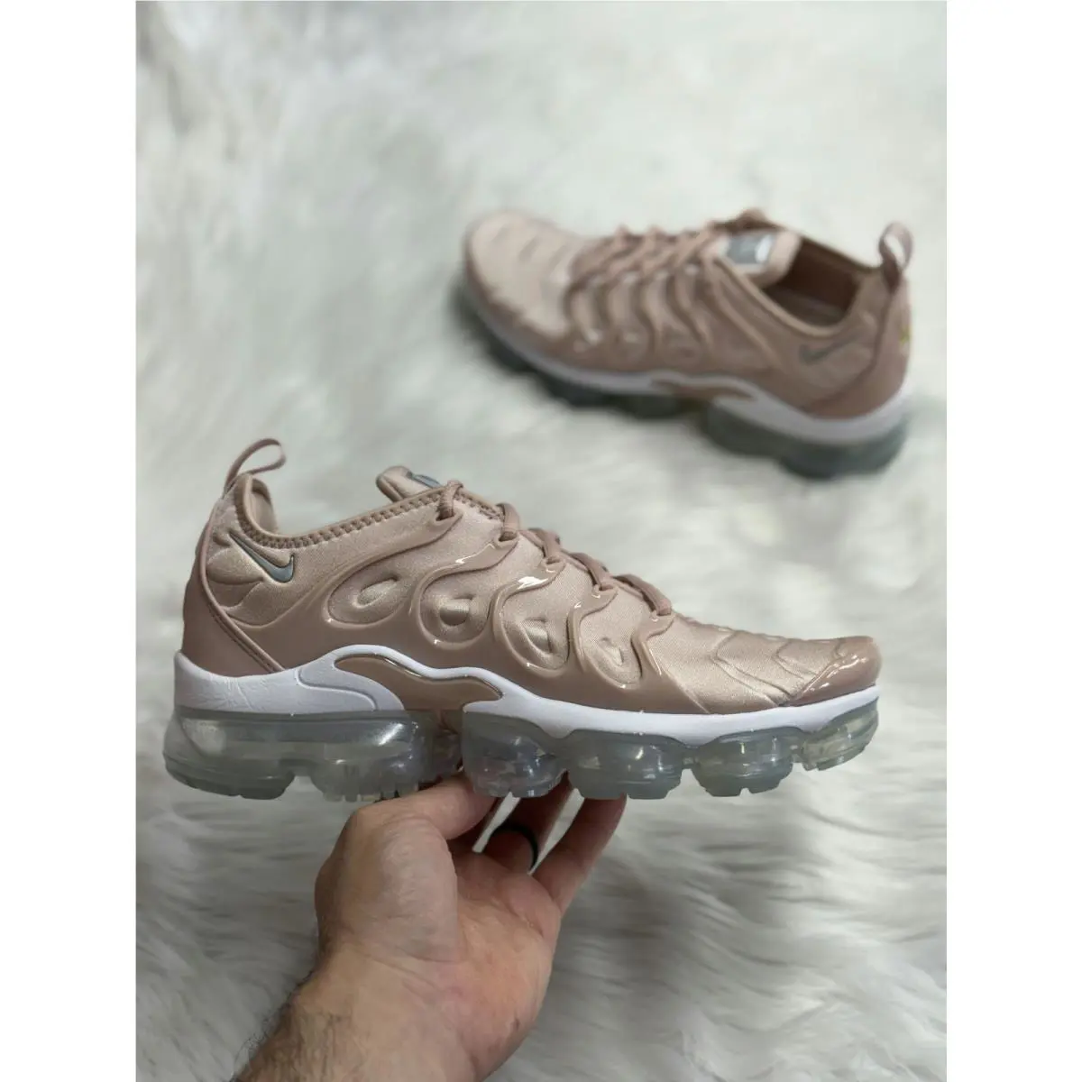 Nike shoes - Air VaporMax Plus Pink Oxford - DM8327-600 - Pink 4