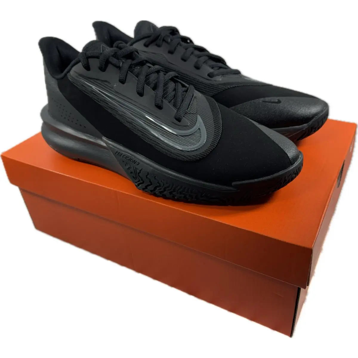 Nike shoes - Nike Precision VII - Precision VII - IB5852 001 - Black/Anthracite 4