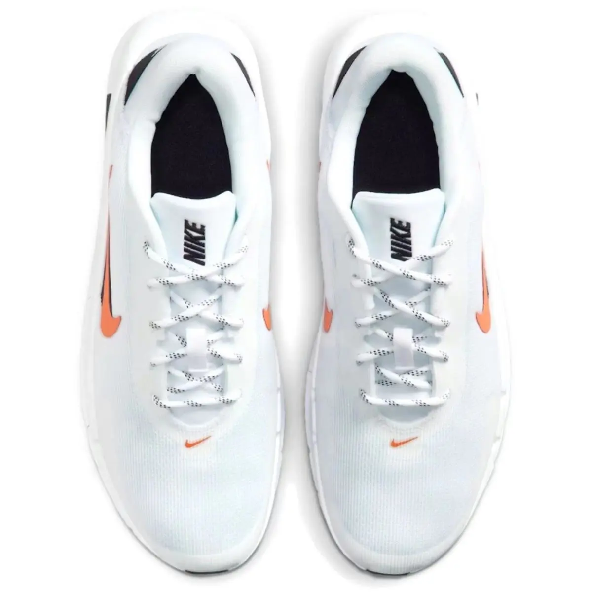 Nike shoes - Nike Flex Train - Flex Train - White, Maufacturer: White/Black/Safety Orange 5
