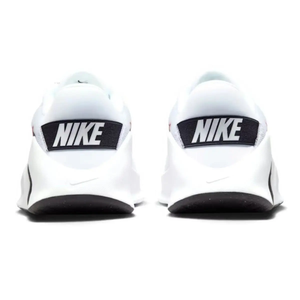 Nike shoes - Nike Flex Train - Flex Train - White, Maufacturer: White/Black/Safety Orange 30