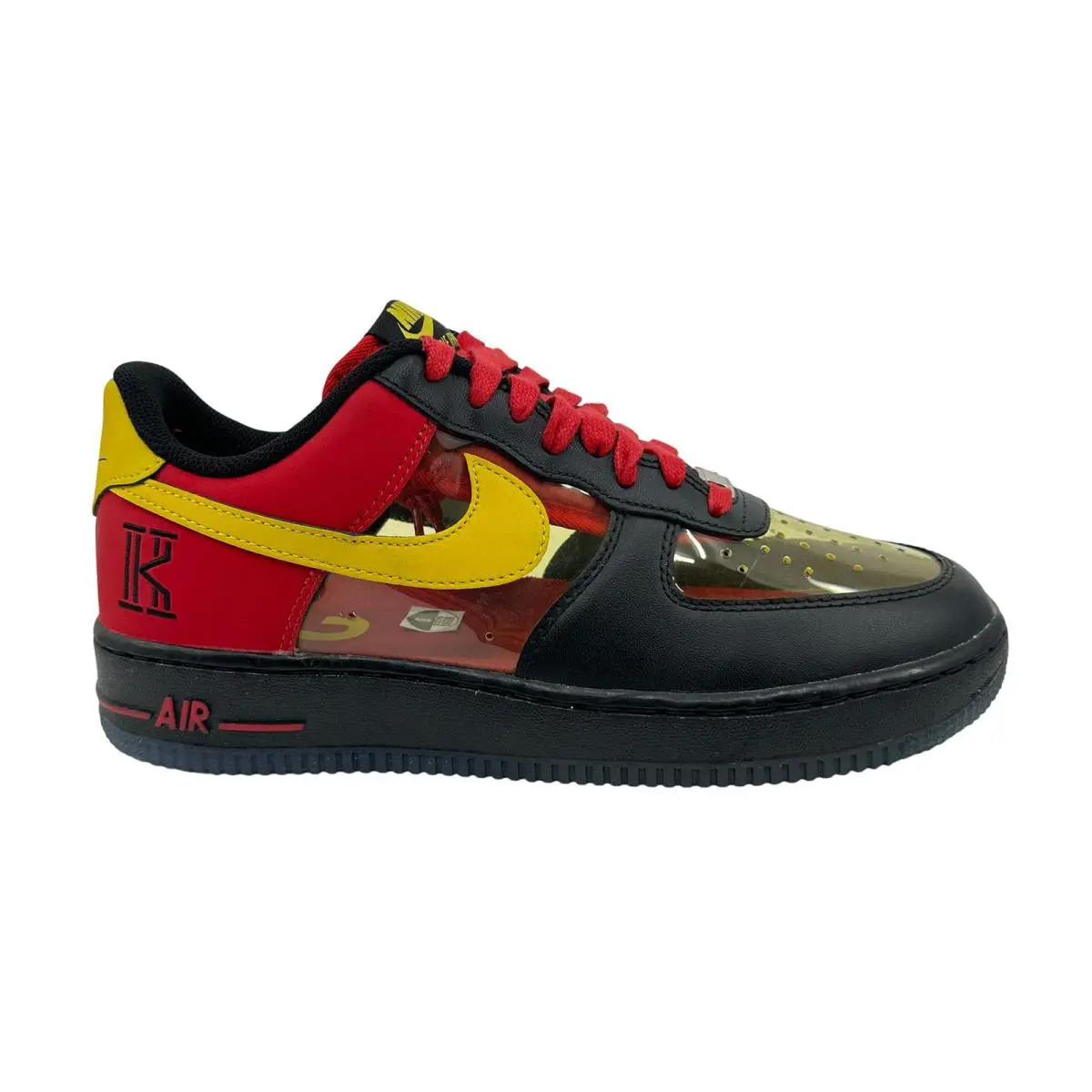 Nike shoes - Nike Air Force 1 - Air Force - 687843 001 - Black, Manufacturer: Black Yellow Red 0
