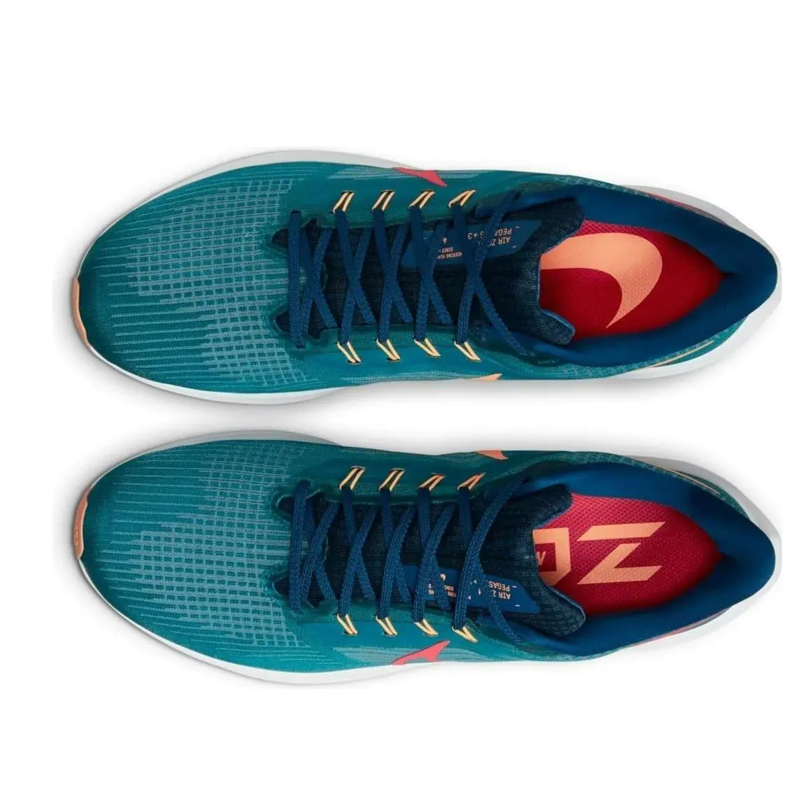 Nike shoes - Nike Air Zoom Pegasus 39 - HD4071 302 - Bright Spruce, Light Crimson, Valerian Blue, Cerulean 15