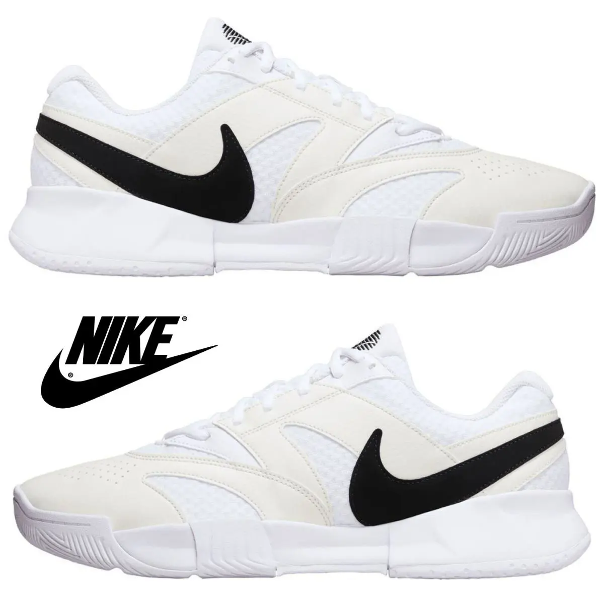 Nike shoes - Nike Court Lite - Court Lite - White, Manufacturer: White/Black/White 25
