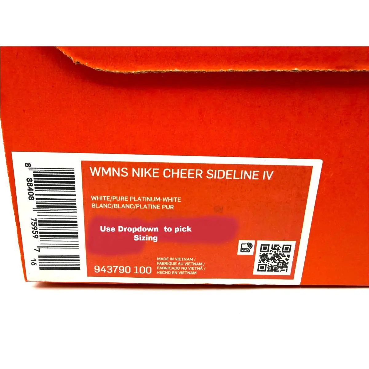 Nike shoes - Nike Cheer Sideline - Cheer Sideline - 943790-100 - White 0