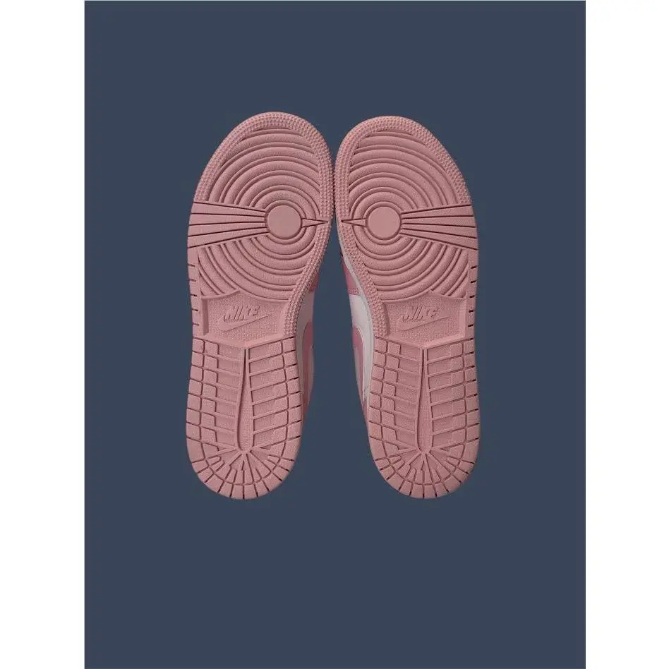 Nike shoes - Youth Air Jordan 1 Low (GS) Med Soft Pink/Pearl Pink-White 1