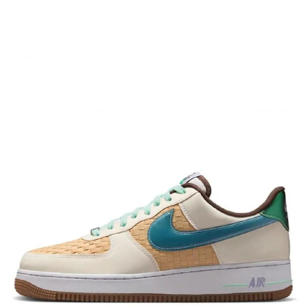 Men`s Nike Air Force 1 Retro QS Summit White/glacier Blue IB5722 100 - Summit White/Glacier Blue