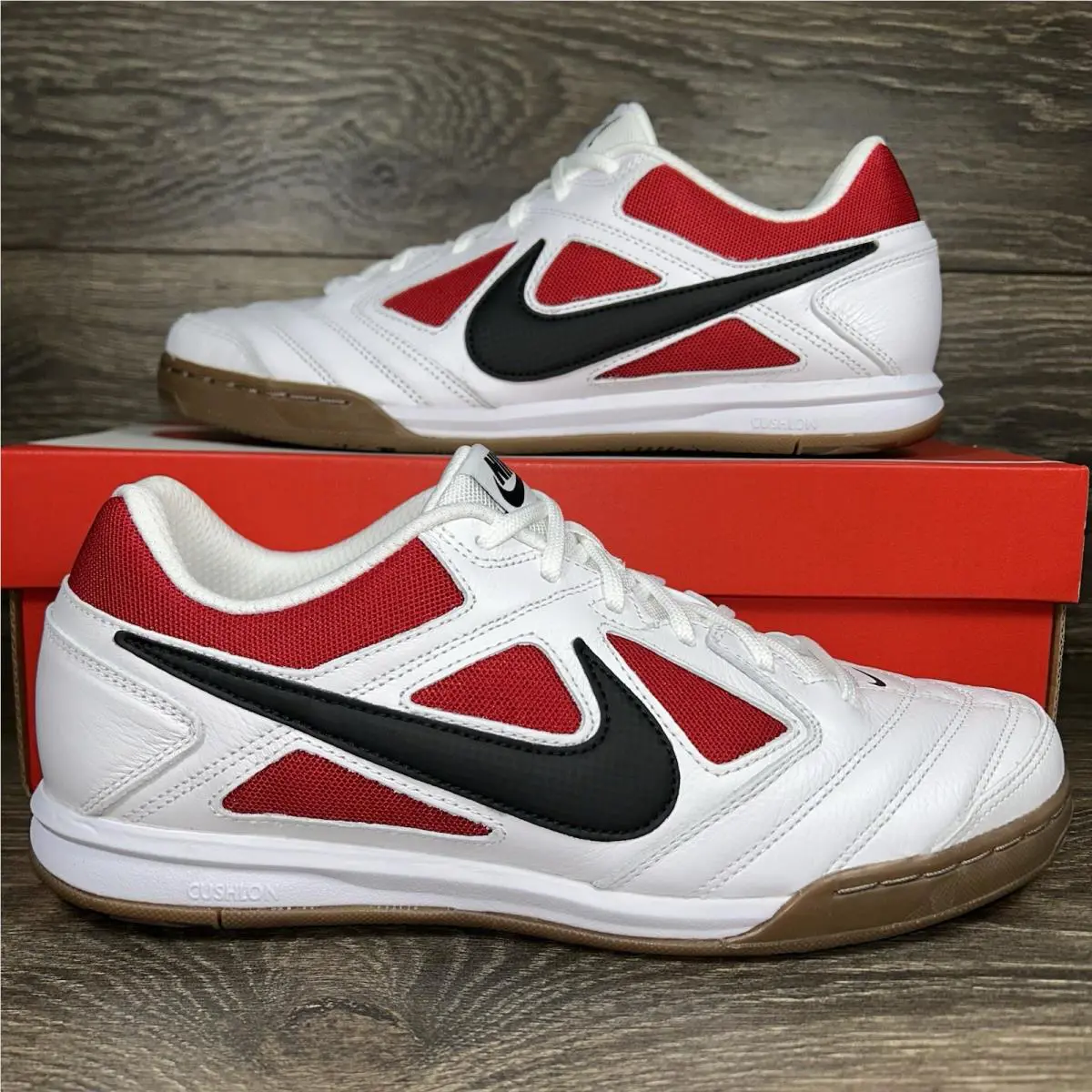Nike shoes - Nike Gato - Gato - White, Red, Black 7